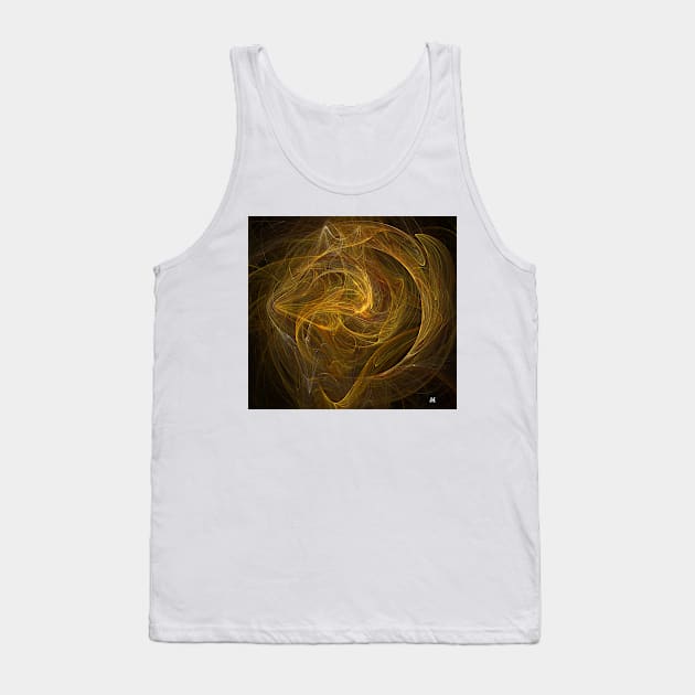 Golden Mess Tank Top by Edward L. Anderson 